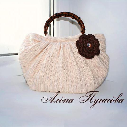 Сумка крючком &quot;Тучный мешок&quot;. Схема и описание