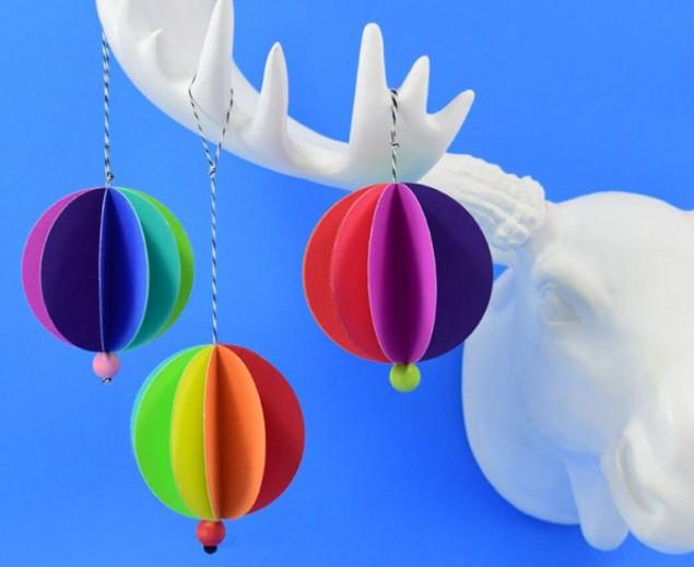 Елочные игрушки с детьми - 5 простых и веселых идей