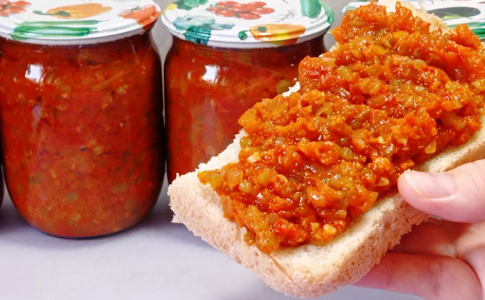 Икра балканская на зиму. Никто не поверит, что в основе обычные огурцы