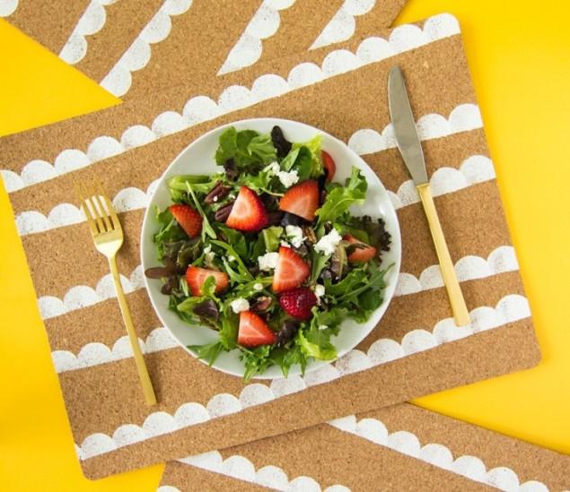 Салфетки на стол под тарелки своими руками - 5 идей